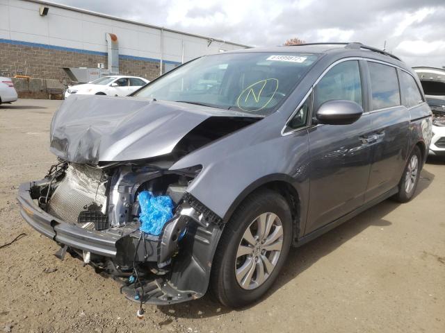 Photo 2 from auction – 2016 HONDA ODYSSEY EX with VIN 5FNRL5H67GB136223
