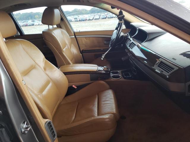 Photo 5 from auction – 2006 BMW 750 I with VIN WBAHL83526DT03344