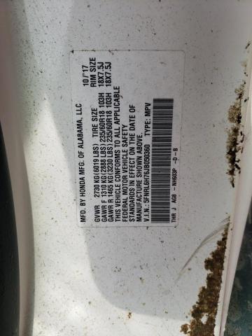 Photo 10 from auction – 2018 HONDA ODYSSEY EX with VIN 5FNRL6H76JB050360