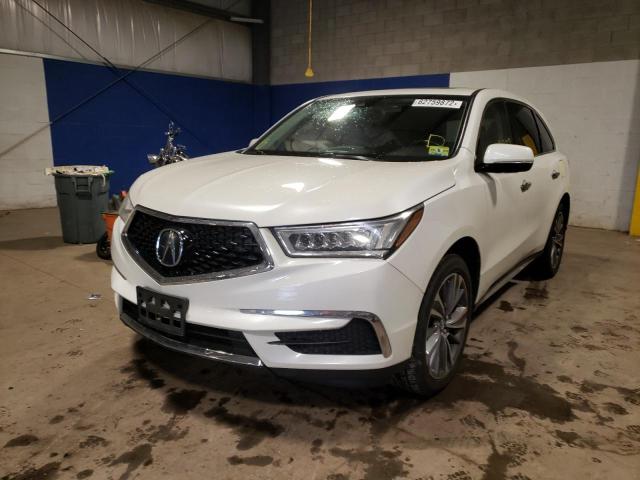 Photo 2 from auction – 2017 ACURA MDX TECHNO with VIN 5FRYD4H71HB002609