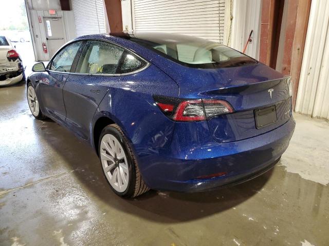 Photo 3 from auction – 2022 TESLA MODEL 3 with VIN 5YJ3E1EB7NF263061