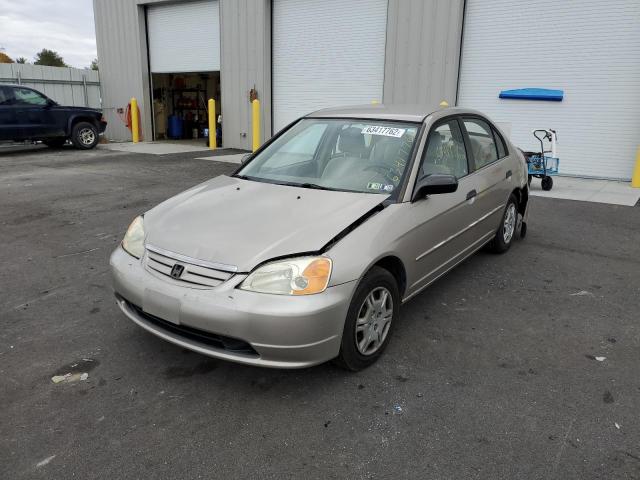Photo 2 from auction – 2001 HONDA CIVIC LX with VIN 2HGES16531H547951