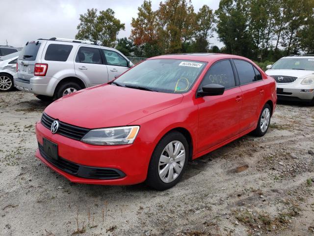 Photo 2 from auction – 2012 VOLKSWAGEN JETTA BASE with VIN 3VW2K7AJ1CM390849