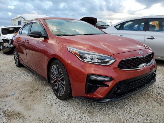 KIA FORTE GT 2020 with VIN 3KPF44AC6LE158577 - Photo from auction
