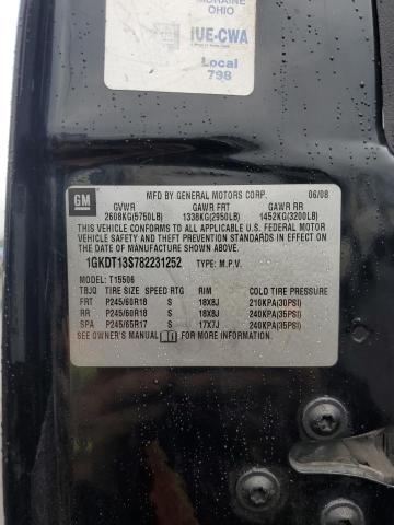 Photo 10 from auction – 2008 GMC ENVOY with VIN 1GKDT13S782231252
