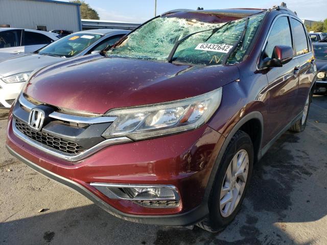 Photo 2 from auction – 2016 HONDA CR-V EX with VIN 2HKRM3H58GH533952