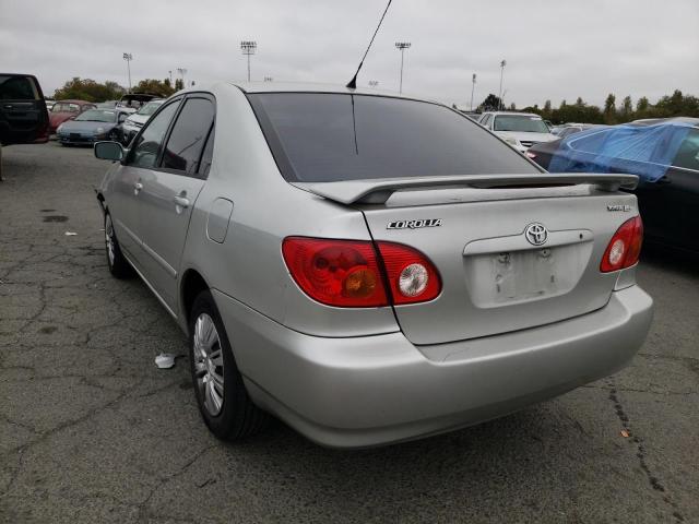 Photo 3 from auction – 2003 TOYOTA COROLLA CE with VIN JTDBR32E430038957