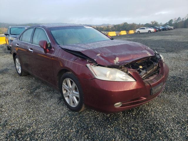 LEXUS ES 350 2008 with VIN JTHBJ46GX82159771 - Photo from auction