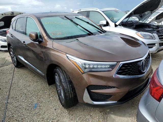 Photo 1 from auction – 2019 ACURA RDX TECHNO with VIN 5J8TC1H50KL013098