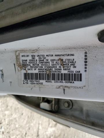 Photo 10 from auction – 2003 TOYOTA COROLLA CE with VIN 1NXBR32E03Z006382
