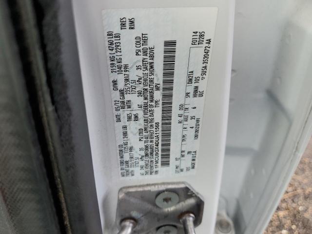 Photo 10 from auction – 2013 FORD ESCAPE SE with VIN 1FMCU9GX4DUA11568
