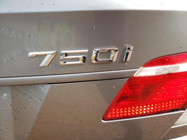 Photo 10 from auction – 2006 BMW 750 I with VIN WBAHL83526DT03344