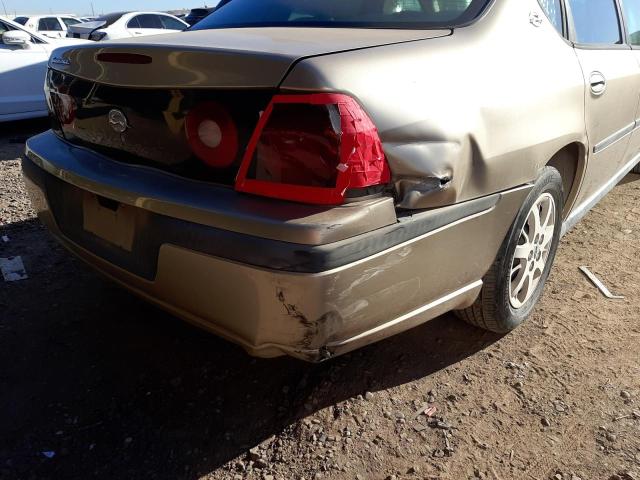Photo 9 from auction – 2004 CHEVROLET IMPALA with VIN 2G1WF52E349272688
