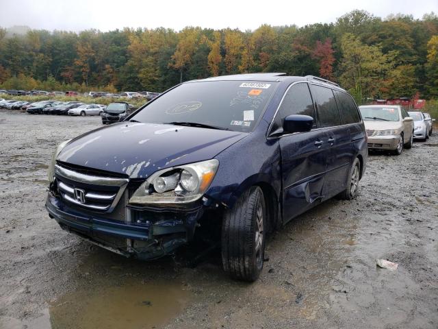 HONDA ODYSSEY EX 2007 with VIN 5FNRL38687B024633 - Photo from auction