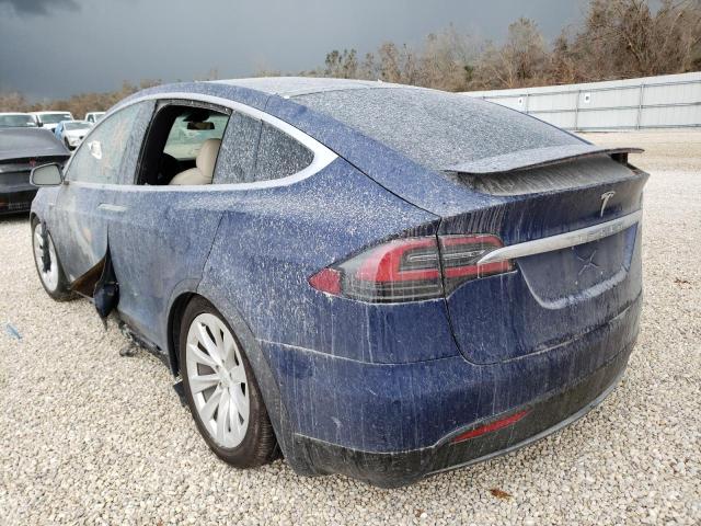 Photo 3 from auction – 2020 TESLA MODEL X with VIN 5YJXCDE22LF231320