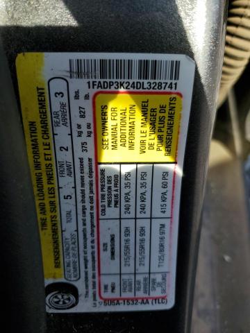 Photo 10 from auction – 2013 FORD FOCUS SE with VIN 1FADP3K24DL328741