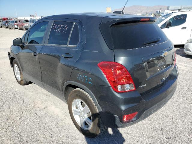 Photo 3 from auction – 2019 CHEVROLET TRAX LS with VIN 3GNCJKSB9KL350910