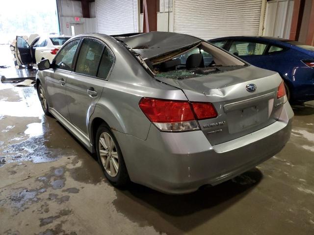 Photo 3 from auction – 2011 SUBARU LEGACY 2.5 with VIN 4S3BMCG6XB3252316