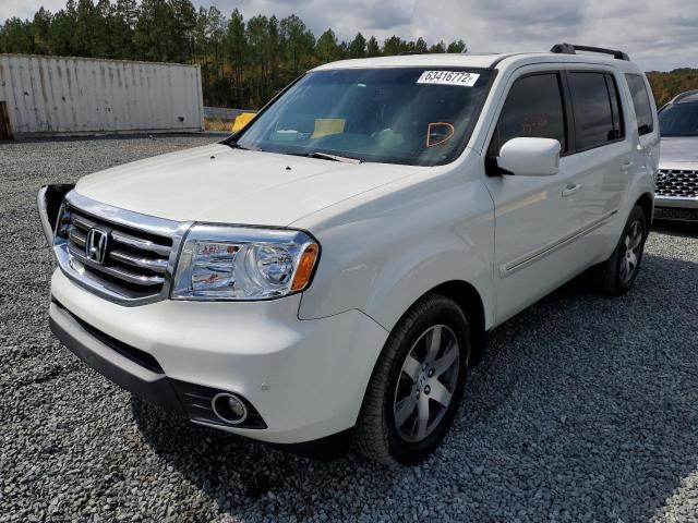 Photo 2 from auction – 2015 HONDA PILOT TOUR with VIN 5FNYF3H91FB017891