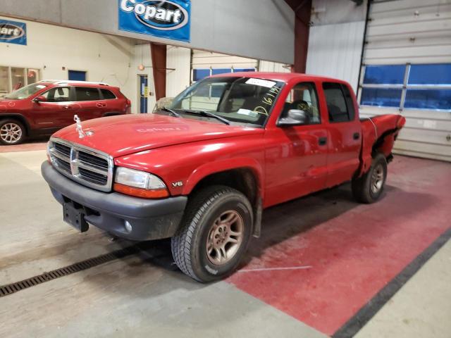 Photo 2 from auction – 2004 DODGE DAKOTA QUA with VIN 1D7HG38K24S680215
