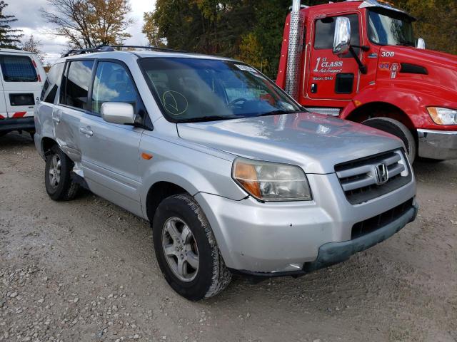 HONDA PILOT EX 2006 with VIN 5FNYF18616B021546 - Photo from auction