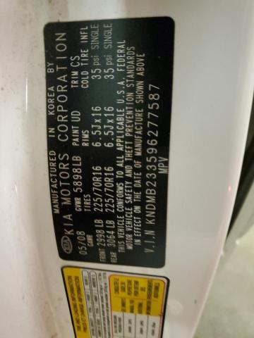 Photo 10 from auction – 2009 KIA SEDONA EX with VIN KNDMB233596277587