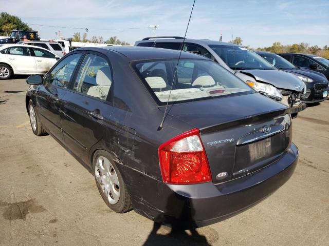 Photo 3 from auction – 2006 KIA SPECTRA LX with VIN KNAFE122265270744
