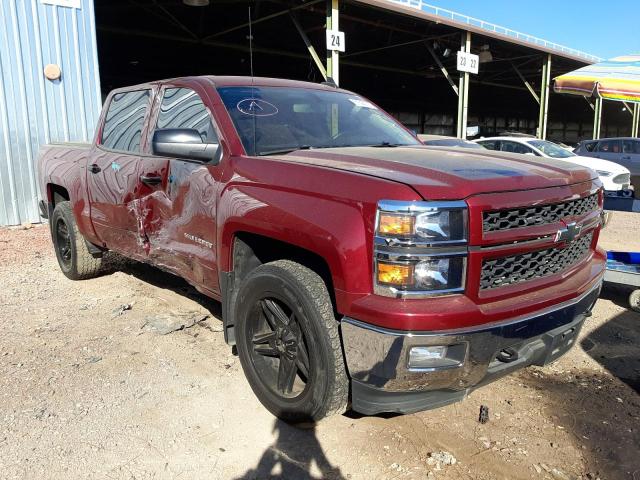 CHEVROLET SILVERADO 2015 with VIN 3GCUKREC5FG202663 - Photo from auction
