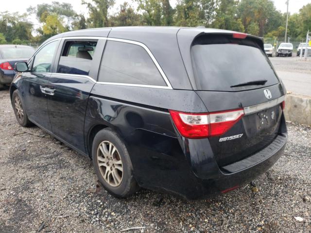 Photo 3 from auction – 2011 HONDA ODYSSEY EX with VIN 5FNRL5H66BB001291
