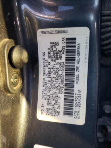 Photo 10 from auction – 2013 TOYOTA COROLLA BA with VIN 5YFBU4EEXDP106024
