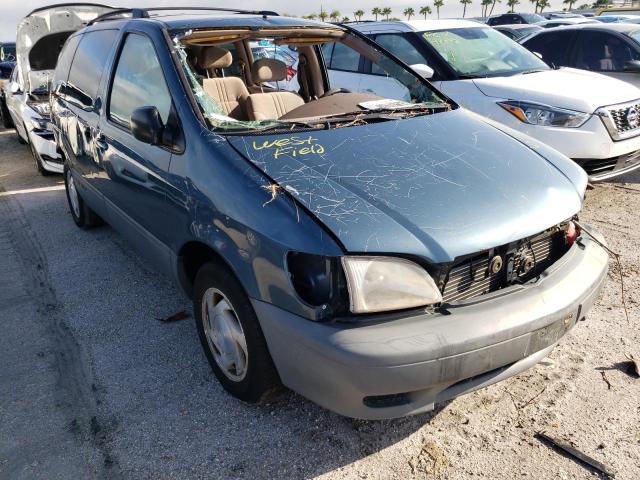 TOYOTA SIENNA LE 2001 with VIN 4T3ZF13C61U362283 - Photo from auction