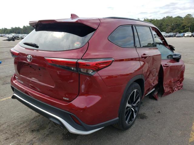 Photo 4 from auction – 2021 TOYOTA HIGHLANDER with VIN 5TDLZRAH2MS042698