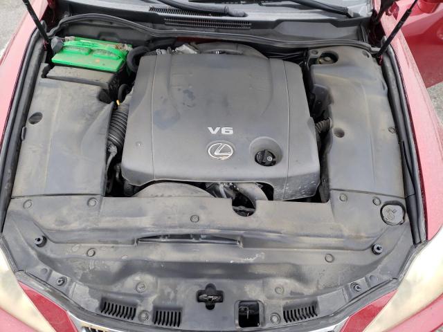 Photo 7 from auction – 2007 LEXUS IS 250 with VIN JTHBK262772053475