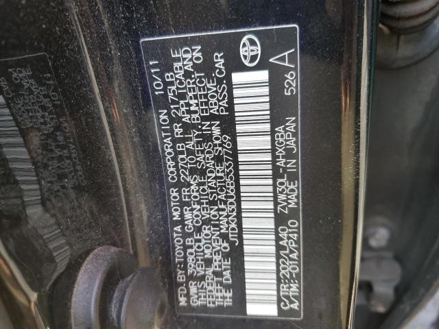 Photo 10 from auction – 2011 TOYOTA PRIUS with VIN JTDKN3DU6B5337769