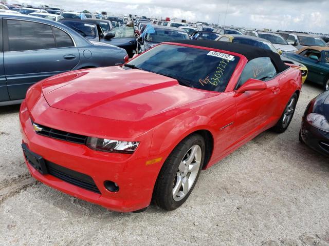 Photo 2 from auction – 2015 CHEVROLET CAMARO LT with VIN 2G1FD3D3XF9295250
