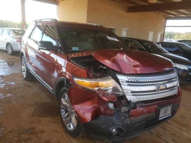 FORD EXPLORER X 2014 with VIN 1FM5K7D86EGB40444 - Photo from auction