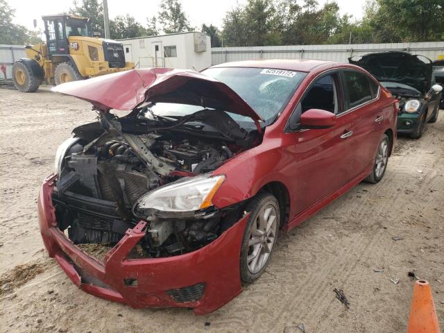 Photo 2 from auction – 2014 NISSAN SENTRA S with VIN 3N1AB7AP6EY293633
