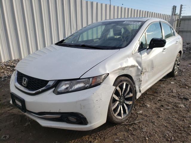 Фото 2 с аукциона – 2015 HONDA CIVIC EXL с VIN 19XFB2F96FE103641