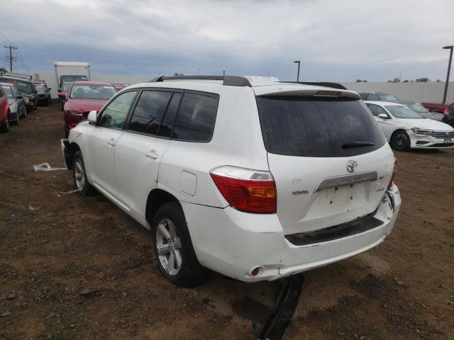 Photo 3 from auction – 2009 TOYOTA HIGHLANDER with VIN JTEES41AX92134753