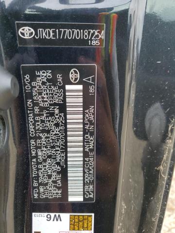 Photo 10 from auction – 2007 TOYOTA SCION TC with VIN JTKDE177070187254