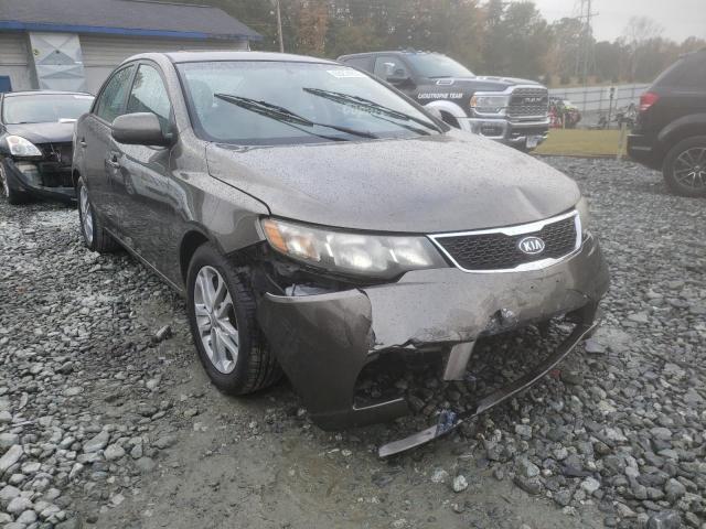 KIA FORTE EX 2012 with VIN KNAFU4A29C5568175 - Photo from auction