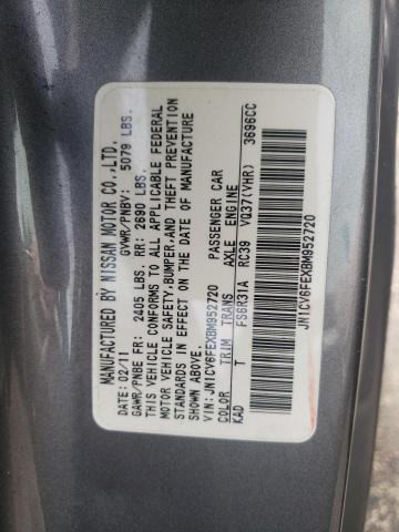 Photo 10 from auction – 2011 INFINITI G37 BASE with VIN JN1CV6FEXBM952720