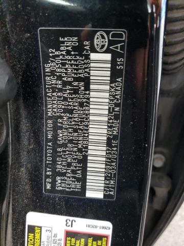 Photo 10 from auction – 2012 TOYOTA COROLLA BA with VIN 2T1BU4EE9CC887794