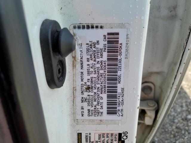 Photo 10 from auction – 2005 TOYOTA COROLLA CE with VIN 1NXBR32E85Z450645
