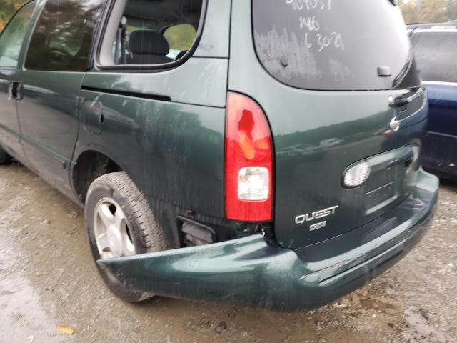Photo 9 from auction – 2002 NISSAN QUEST SE with VIN 4N2ZN16T32D820999