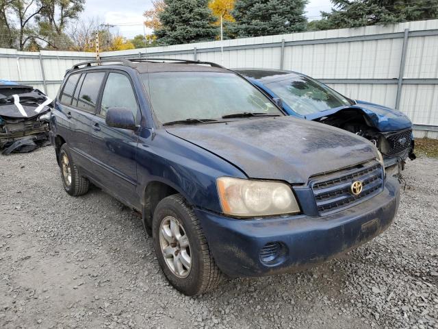 TOYOTA HIGHLANDER 2003 with VIN JTEHF21A230150552 - Photo from auction