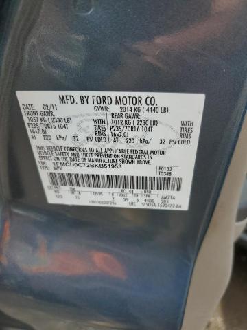 Photo 10 from auction – 2011 FORD ESCAPE XLS with VIN 1FMCU0C72BKB51953
