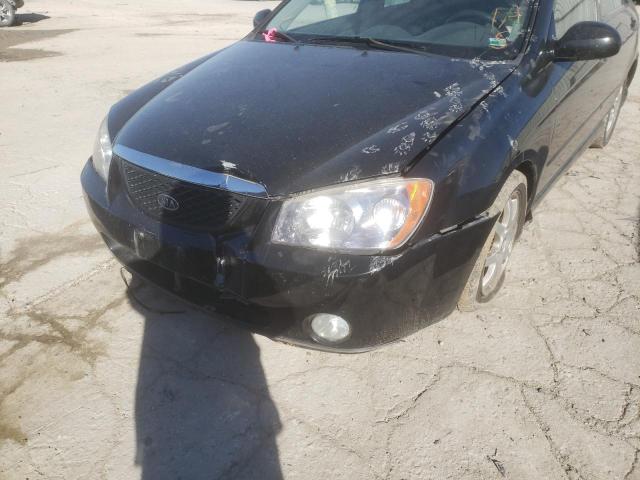 Photo 9 from auction – 2005 KIA SPECTRA LX with VIN KNAFE121355190522