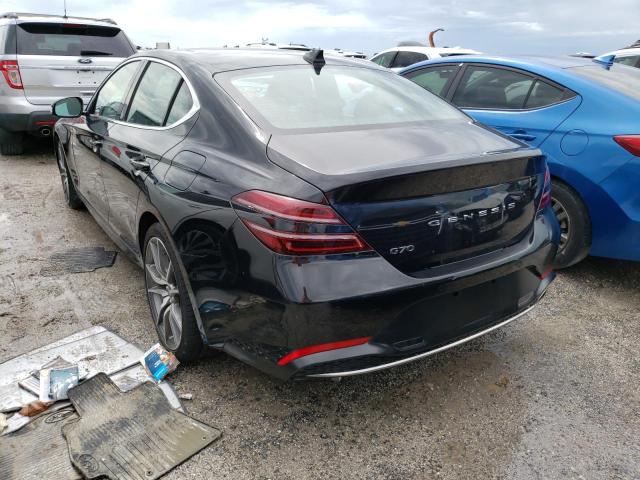 Photo 3 from auction – 2022 GENESIS G70 BASE with VIN KMTG34TA9NU086055