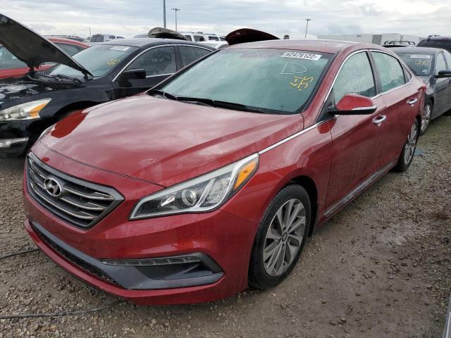Photo 2 from auction – 2015 HYUNDAI SONATA SPO with VIN 5NPE34AF2FH225121